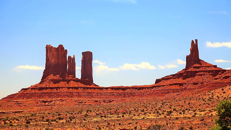 Monument Valley in Arizona.