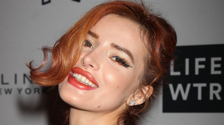 So fröhlich kennt man sie eigentlich - Bella Thorne.