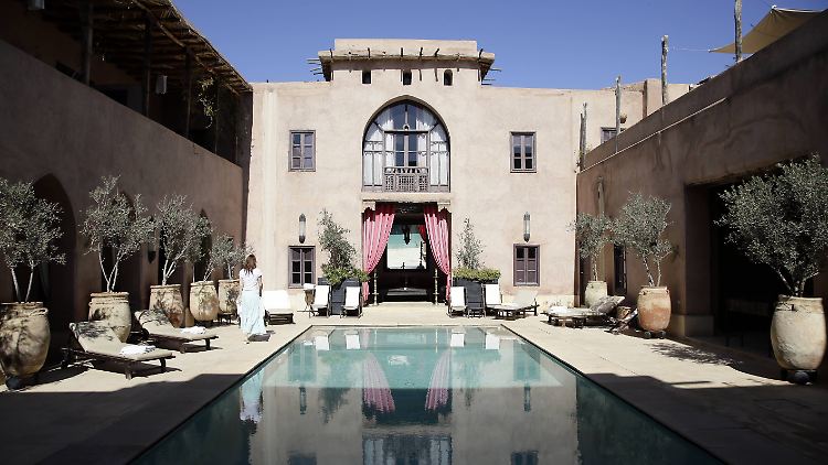 Die Hotels in Marrakesch sind ein Mix aus Moderne und Orient.