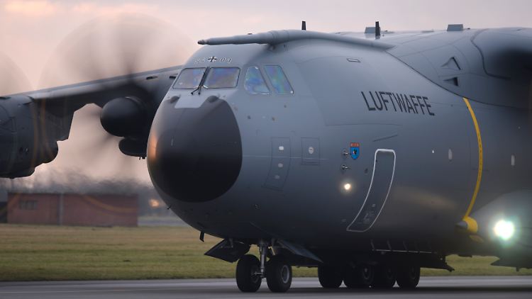 Bulliger Schulterdecker: Eine A400M der Luftwaffe.