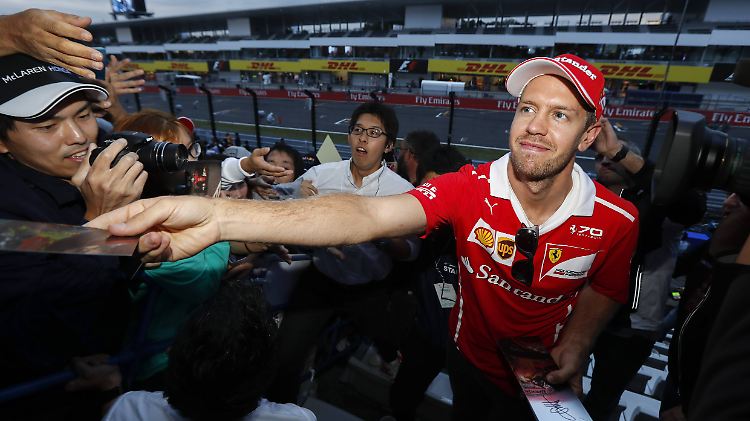 Sebastian Vettel fröhnt seiner großen Liebe - dem Rennsport. 