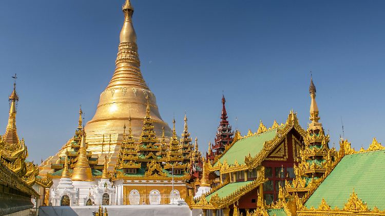 Eigentlich alle Besucher Ranguns kennen die Shwedagon-Pagode.