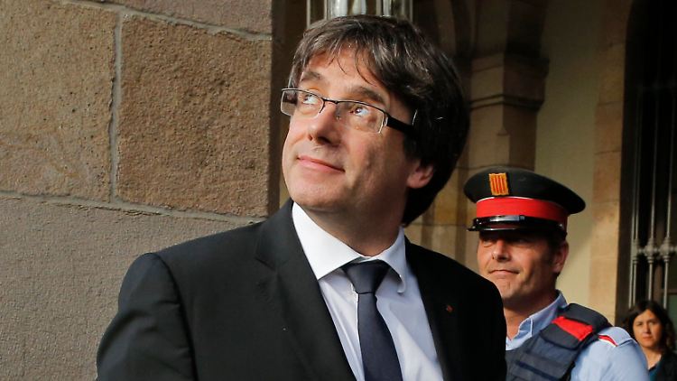 Spanien und Europa schauen auf Carles Puigdemont.