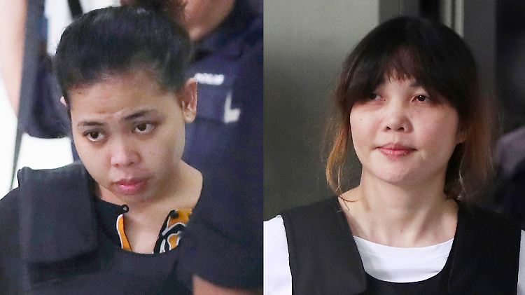 Der 25-jährigen Indonesierin Siti Aisyah und der 29-jährigen Vietnamesin Doan Thi Huong droht die Todesstrafe.
