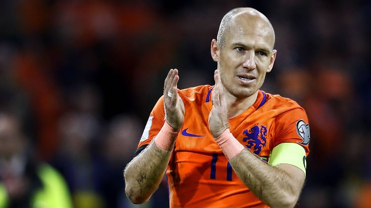 Das war's: Arjen Robben.