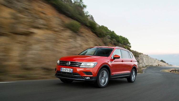 VW setzt in den USA auf familienfreundliche Geländewagen wie den SUV Tiguan.