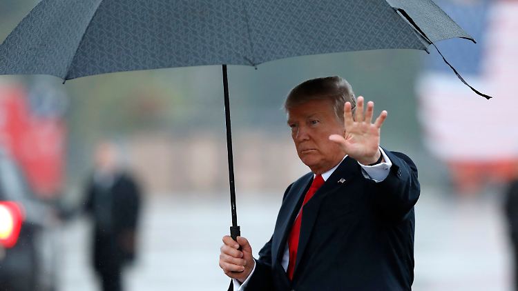 US-Präsident Donald Trump hat sich durch einige seiner Tweets bei vielen Briten unbeliebt gemacht.
