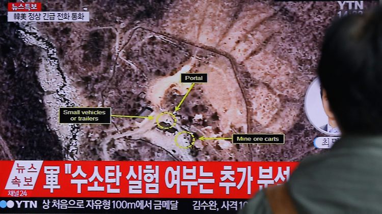 Seit 2006 hat Nordkorea in Punggye-ri sechs Nukleartests durchgeführt - den letzten im September 2017.