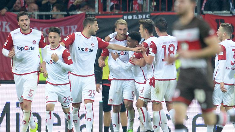 Jubel bei FCK nach vier Punkten aus den letzten beiden Partien.