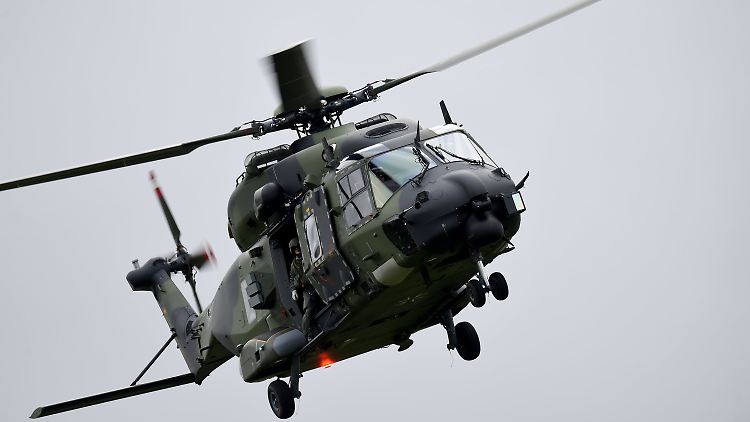 Mehrzweck-Helikopter vom Typ NH90 sind auch in Mali im Einsatz.