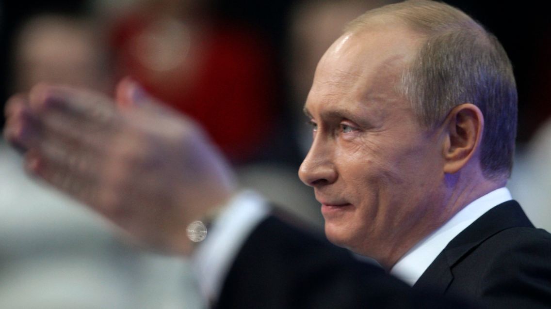 Putin weist den Weg: Richtung Freihandel hier entlang.