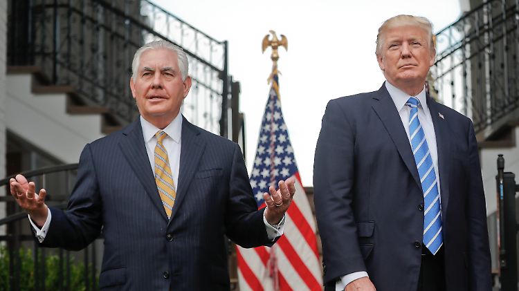 Tillerson und Trump senden einmal mehr unterschiedliche Signale in die Welt.