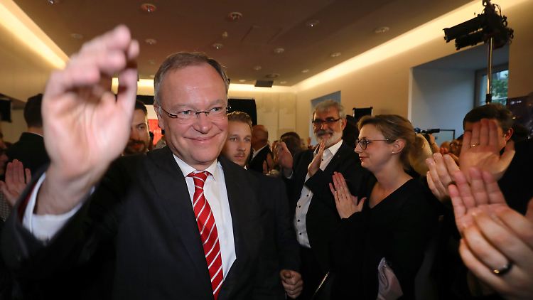 Eine Stimme Mehrheit: Damit kann Stephan Weil Ministerpräsident bleiben.