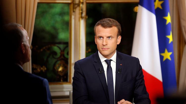 Macron: "Ein Null-Risiko gibt es nicht."