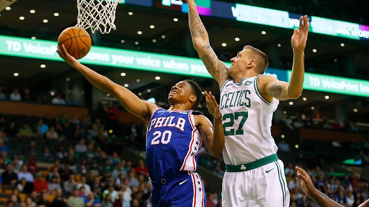 Atheltischer Top-Rookie: Daniel Theis hofft auf viel Einsatzzeit bei den Celtics.