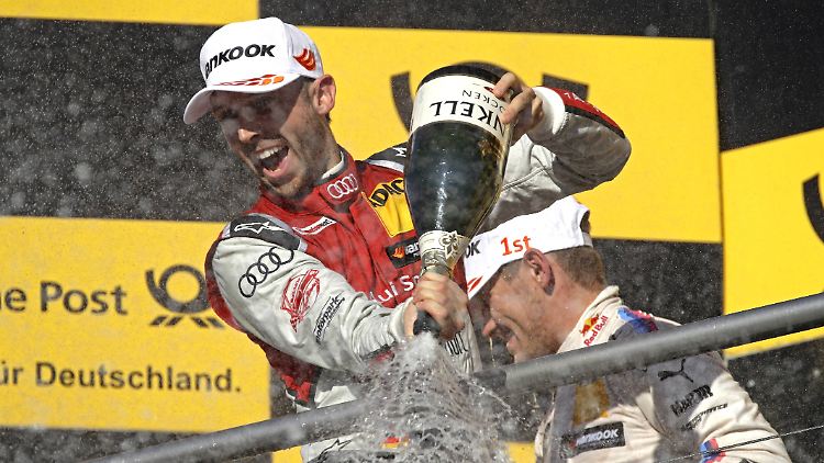 Entfesselter DTM-Champion: Rene Rast.