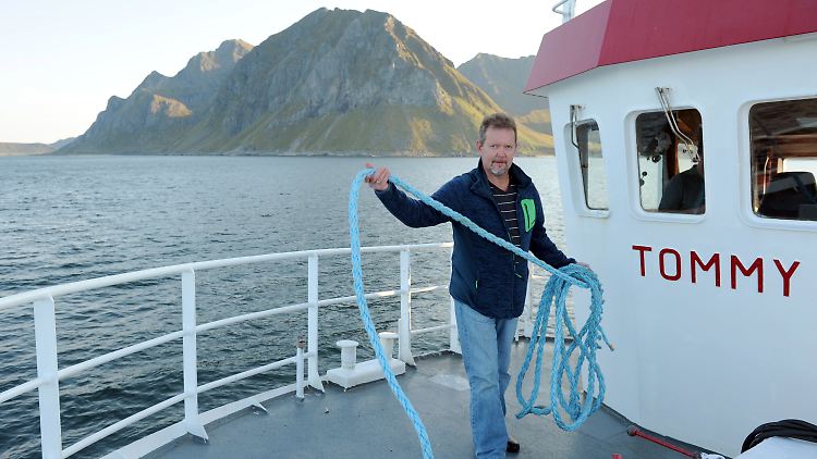 Die Lofoten-Region könnte für die Ölförderung erschlossen werden. Fischer Per-Roger Vitken ist darüber besorgt.