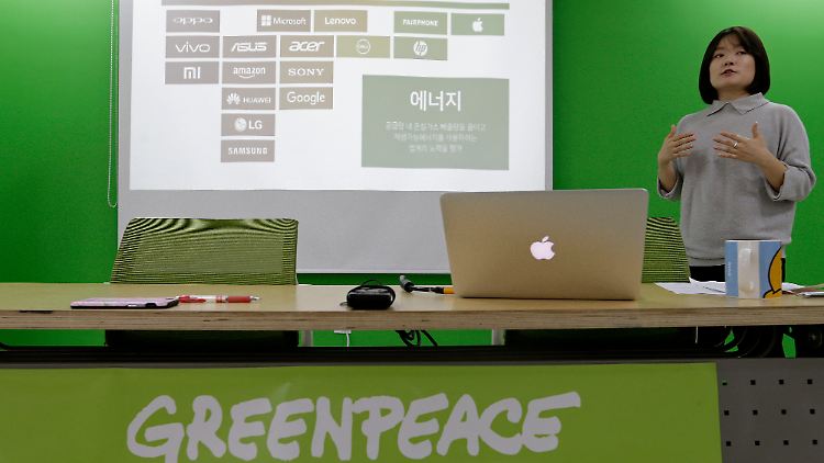 Greenpeace veröffentlicht jährlich ein Ranking verschiedener Elektronikgeräte.