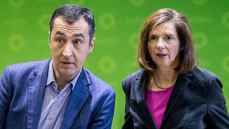 Mit Cem Özdemir und Katrin Göring-Eckardt als Spitzenkandidaten gingen die Grünen in die Bundestagswahl.