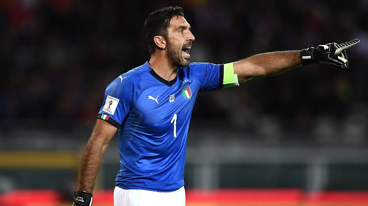Wo geht's hier nach Russland? Gianluigi Buffon.