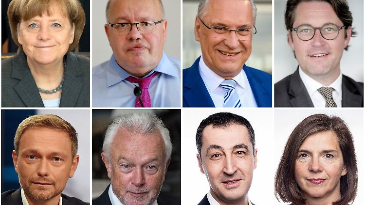 Die Sondierungsteams stehen fest - dies sind nur einige Köpfe.