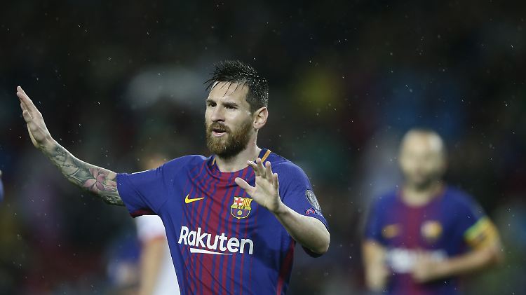Messi mit Barca auf Kurs.