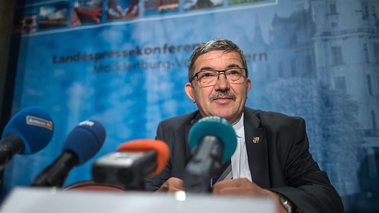 Mecklenburg-Vorpommerns Innenminister Lorenz Caffier.