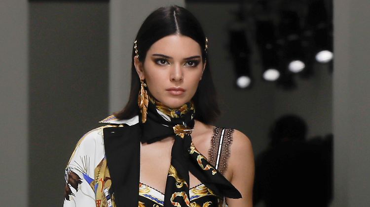Hier der zugehörige Kopf zum Hintern: Kendall Jenner, erfolgreiches Model und Mitglied des erweiterten Kardashian-Clans.