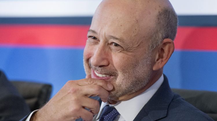 Goldman-Sachs-Chef Lloyd Blankfein mag Frankfurt am Main - lieber als London?