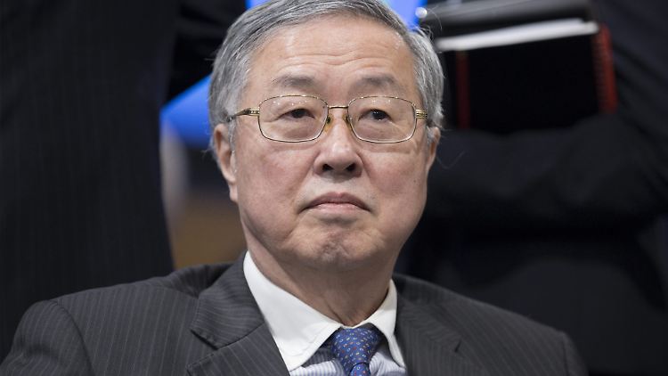 Blickt ein wenig skeptisch in die Zukunft: Chinas Zentralbankchef Zhou Xiaochuan.