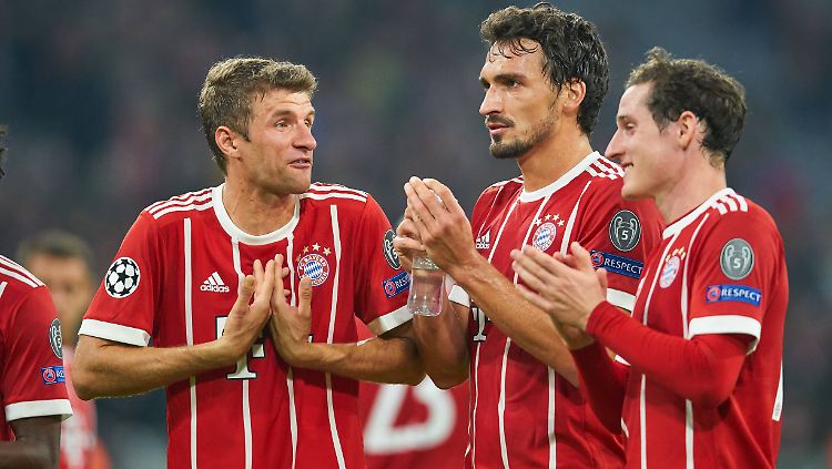 Die Kohle stimmt: Thomas Müller, Mats Hummels und Sebastian Rudy.