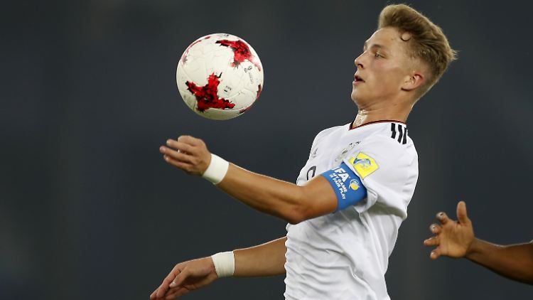Mit fünf Toren in fünf Spielen schoss Arp die DFB-Junioren bis ins Viertelfinale.