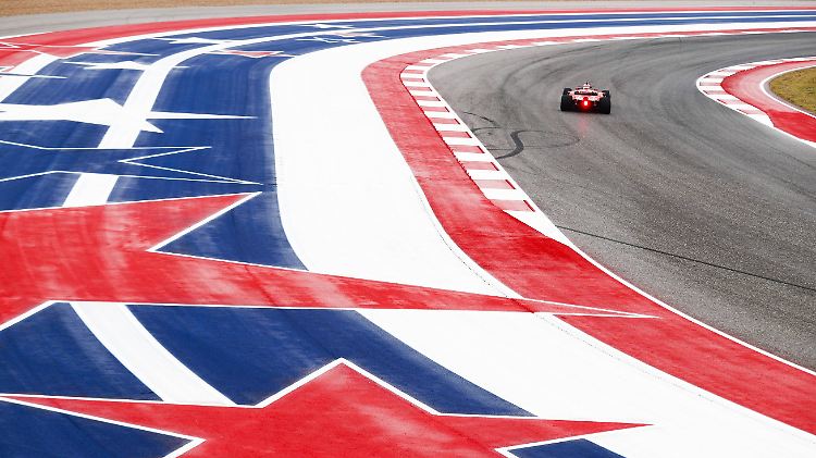 Schöne Bilder liefert die Formel 1 in den USA bereits.