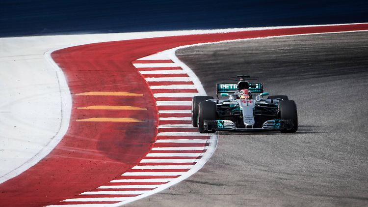 Läuft für ihn: Lewis Hamilton.