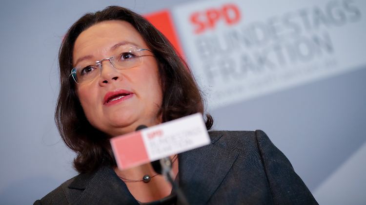 Hat selbst Erfahrungen mit Sexismus gemacht: Andrea Nahles