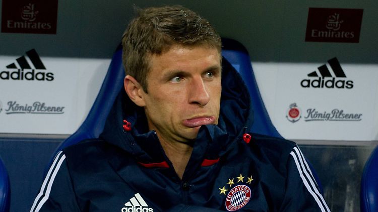 Thomas Müllers Oberschenkel macht Probleme.