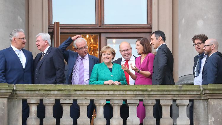 Bundeskanzlerin Angela Merkel soll nach dem Wunsch der Grünen zwei Stellvertreter wählen. 