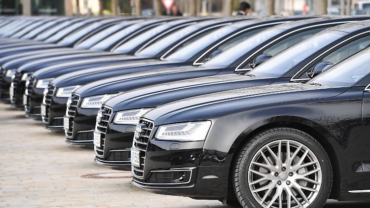 Die teuersten Firmenwagen kommen im Großhandel zum Einsatz. 