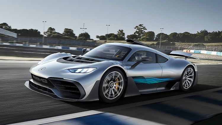 Mit dem Hypercar "Project One" sorgte Mercdedes-AMG auf der IAA für Aufsehen.