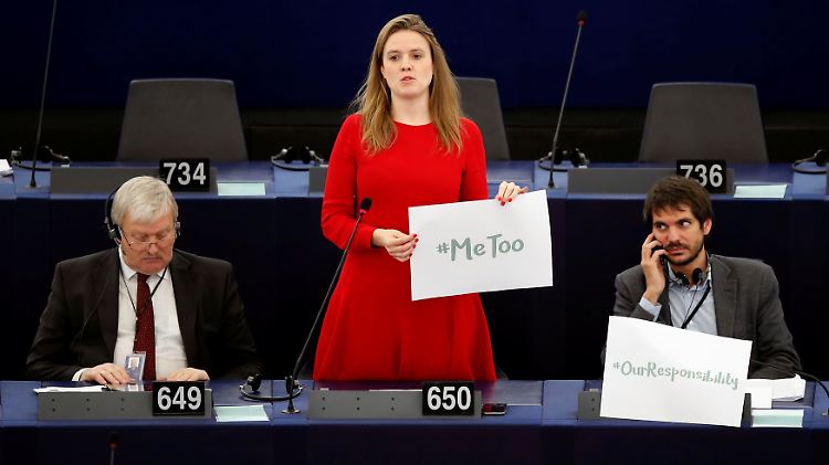 Die deutsche Grünen-Abgeordnete Terry Reintke engagiert sich als frauenpolitische Sprecherin gegen sexuelle Übergriffe.