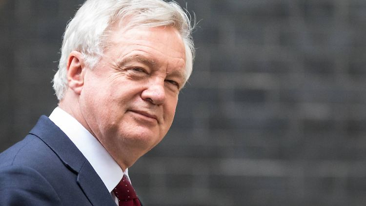 Brexit-Minister David Davis ist noch skeptisch, was das Ende der Brexit-Gespräche angeht.