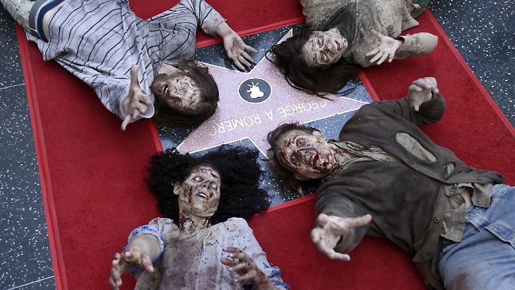 Posthume Ehrung für George A. Romero: ein Stern auf dem Walk of Fame.