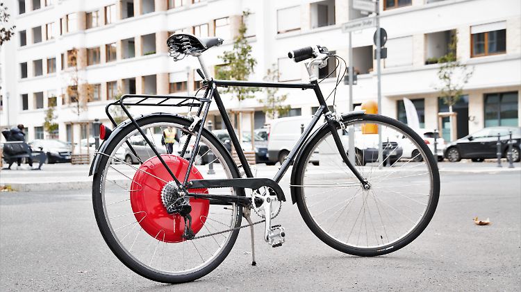 Passt in (fast) jedes Fahrrad: das Copenhagen Wheel.