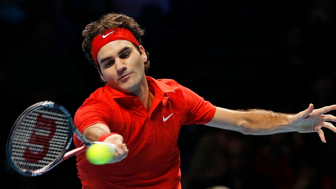 In Topform: Roger Federer bei der WM in London.