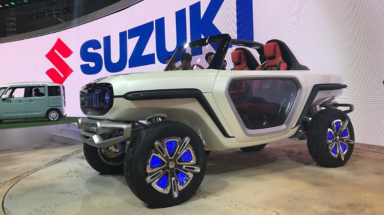 Wie cool man abseits des Asphalts unterwegs sein kann, will Suzuki mit dem e-Survivor zeigen.