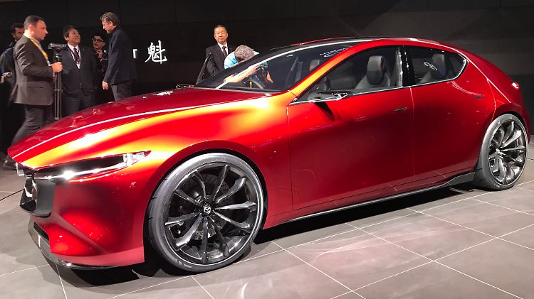 Die Studie Kai deutet auf den kommenden Mazda3 hin.