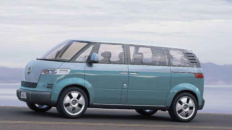 Ein Bulli macht auf modern: Das Design des Auto wird sicherlich polarisieren.