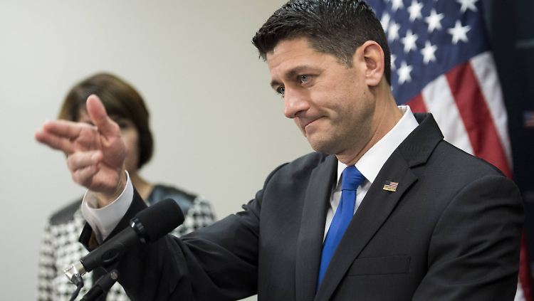 Republikaner und Sprecher des Repräsentantenhauses Paul Ryan bestätigte die neuen Steuerpläne.