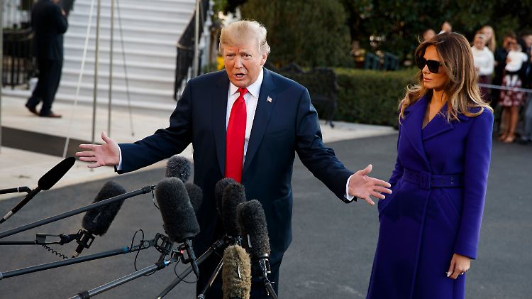 Donald Trump kann sich an Einzelheiten des Gesprächs nicht mehr erinnern.