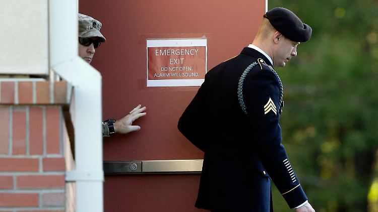 Die Staatsanwaltschaft hatte eine Haftstrafe von 14 Jahren für Bowe Bergdahl gefordert.